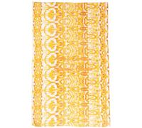 Antica Sartoria Paréo en coton imprimé multicolore inspiré de la côte amalfitaine pour femme, idéal pour la plage et l'été 130 x 180 cm, Fleurs fuchsia, Taille Unique