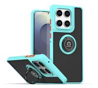 Antichoc Armure Cas Pour Motorola Moto Edge 60 Fusion Edge60 Pro G05 G15 G35 G55 G75 G85 G56 G86 5g Magnétique Titulaire Anneau Couverture.Qy-Sky Blue.Motorola Bord 60