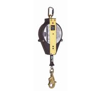 Antichute à rappel automatique 3M DBI-SALA Ultra-Lok avec système de freinage anti-enrayage, longueur : 6 m, câble en acier inoxydable 5 mm, boîtier en polyuréthane, mousqueton automatique à émerillon