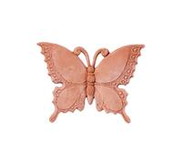 ANTICO MESTIERE Papillon Colias Galetro 21 cm en Terre Cuite à Suspendre Décoration Pendaison de Crémaillère