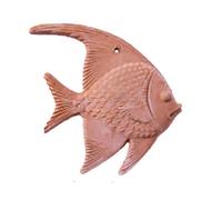 ANTICO MESTIERE Poisson moyen 18 cm en terre cuite
