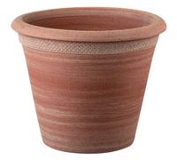 ANTICOMESTIERE-Pot Fascia Impruneta en terre cuite Anticomestiere Garden - diamètre 35 x 30 cm