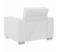 Anticorrosion MODERNE Chaise Relaxante simple - Fauteuil Pour intérieur - Blanc 100cm Simili cuir 47854877