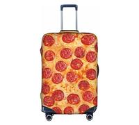 Anticsao Housse de protection 3D anti-poussière pour valise à pizza Pepperoni, blanc, x-large