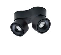 ANTIDARK - Easy Double W2100 LED Plafonnier 1800-2700K DTW Black