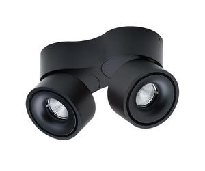 Antidark Easy Mini W275 Applique Murale LED Noir avec Trou