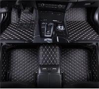 Antidérapant Auto Tapis De Sol pour Voiture pour Mitsubishi pour Outlander 2019 2022 2023 - Ensemble en Moquette Toutes Saisons, Antidérapants Imperméable Tous Temps Voiture(Couleur 4)