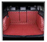 Antidérapant Car Trunk Mat Boot Mats pour Volvo pour V90 pour Station pour Wagon 2017-2024 Tapis De Coffre À Couverture Complète(Red)