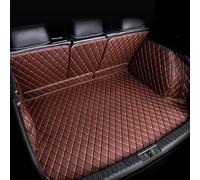 Antidérapant Car Trunk Mat Boot Mats pour VW pour ID7 2023 2024 2025 2026 2027 Tapis De Coffre Arrière De Voiture, Imperméables(Brown-1)