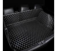 Antidérapant Car Trunk Mat Boot Mats pour VW pour ID7 2023 2024 2025 2026 2027 Tapis De Coffre Arrière De Voiture, Imperméables(Black White-1)