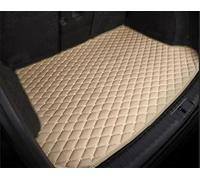Antidérapant Car Trunk Mat Boot Mats pour VW pour ID7 2023 2024 2025 2026 2027 Tapis De Coffre Arrière De Voiture, Imperméables(Beige)