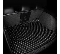 Antidérapant Car Trunk Mat Boot Mats pour VW pour ID7 2023 2024 2025 2026 2027 Tapis De Coffre Arrière De Voiture, Imperméables(Black White)