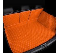 Antidérapant Car Trunk Mat Boot Mats pour VW pour ID7 2023 2024 2025 2026 2027 Tapis De Coffre Arrière De Voiture, Imperméables(Orange-1)