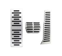 Antidérapant Couvre-pédale pour VW pour Golf 5 6 MK5 MK6 MK5 pour Scirocco pour CC pour TIGUAN pour Toureg Pédales De Voiture Couvercle Pédale Frein À Gaz Pédale Pad Auto(at with Rest)