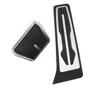 Antidérapant Couvre-pédales Frein D'accélérateur Repose-pieds Coussinet Pédale Intérieurs Voiture Pour X3 G01 2018-2022 X4 G02 2019-2021 Pedal Cover Footrest(2Pcs AT)