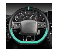 Antidérapant Couvre Volant Housse Volant Type D Pour Citroen Pour C3-XR Pour Elysee Pour C4 Pour Sega 2014 2015 2016 2017 2018 2019 2020 2021(GREEN)