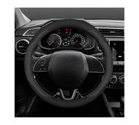 Antidérapant Couvre Volant pour Mitsubishi pour Delica pour Evolution L200 pour Triton Housse De Volant Antidérapante en Daim(Green)