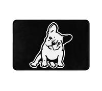 Antidérapant Paillasson pour Chien J'aime Mon Tapis extérieur Tapis de Bain 40×60cm pour Cour,Salon,Balcon