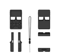 Antidérapant Peau de contrôleur pour R36S Plus, Gel de Silicone Souple Housse de Protection (Noir)