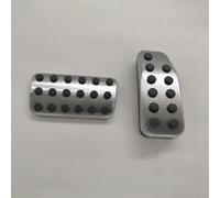 Antidérapant Pédales D'accélérateur Frein Et D'embrayage Voiture Coussinets Protection En Acier Inoxydable Accessoires Pour Jazz Pour Fit 2014 2015 2016-2020 Pedal Cover Footrest(AT 2pcs)