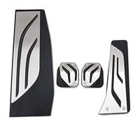 Antiderapant Pédales De Voiture, Pédale ajustement Utilisation adaptée pour BMW 1 2 3 4 Séries F20 F21 F22 F30 F31 F32 F36 Gaz de carburant Embrayage de freinage de la pédale de repose-coussinet de la