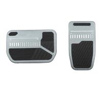 Antiderapant Pédales Pour Tesla Pour Model Pour Juniper 3 Pour Highland Jeu Pédales Frein D'accélérateur Antidérapantes En Aluminium Accessoires Pour Embrayage Voiture(Sports-Grey)