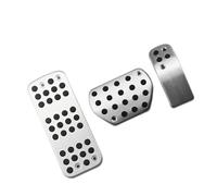 Antidérapant Pédales Voiture Accélérateur Frein Acier Inoxydable Antidérapant Pédale Couvre-pédales Pour Peugeot 301 Pour Citroën C-Elysee IKCO Tara 2013-2022 Pedal Cover Footrest(3 pcs)