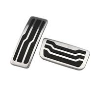 Antidérapant Pour Everest Endeavour 2015 2016-2019 2020 AT Pédale Frein À Essence Voiture En Acier Inoxydable Sans Perçage Couvre-pédale Pedal Cover Footrest