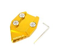 Antidérapant Pour Vulcan S VN650 VN 650 2015-2018 Béquille Pied Latérale Extension Plaque De Support Agrandir(Or)