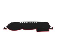 Antidérapant Tableau Bord Housse Tableau Bord Pour Toyota Pour Corolla Altis Runx Allex E120 E130 2001-2007 Tapis couverture tableau bord voiture, pare-soleil(LHD Red Side)