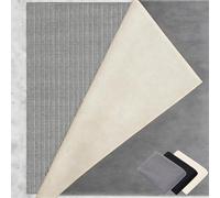 Antidérapante pour Tapis 125 x 270 cm Réutilisable et sans Odeur, Découpable, Lavable, Taille Personnalisable, Protection de Tapis Antidérapante pour Tous Types de Sols, Gris Brun