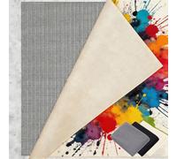 Antidérapante pour Tapis 125 x 270 cm Réutilisable et sans Odeur, Découpable, Lavable, Taille Personnalisable, Tapis Antidérapants pour pour Tous Types de Sols, Gris Brun