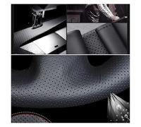 Antidérapante Protecteur Volant Housse Volant Voiture en Cuir Microfibre Antidérapant pour VW pour Golf 4 IV pour Passat pour B5 pour Variant pour Polo pour Skoda(Yellow Thread)