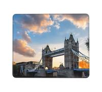 Antidérapante Tapis De Souris De Jeu Tower Bridge À Londres 25X30Cm, Mousepad Résistant À Usure Tapis De Souris Gaming pour Claviers Bureau Ordinateur