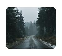 Antidérapante Tapis de Souris Gamer Route à Travers Un Mousepad Gaming Mousepad 25x30cm pour PC,Souris,Joueurs Professionnels