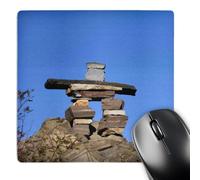 Antidérapante Tapis Souris Marqueur des Premières Nations De Newfoundl Et Kshuk 25X30Cm, Gamer Mouse Pad Stable Tapis De Souris Gaming pour Ordinateur Claviers Joueurs Professionnels