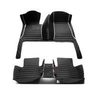 Antidérapants Voiture pour Genesis G90 2023 4 Sièges Tapis Sol Voiture À Couverture Complète Accessoires Intérieurs Tapis(Black Gray)