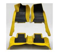 Antidérapants Voiture pour Geometry EX3 pour Kung Fu Cow 2021 Tapis Sol Voiture À Couverture Complète Accessoires Intérieurs Tapis(Yellow Black)