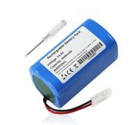 ANTIEE 2600mAh Replacement Battery for MI G1, Vacuum-Mop Essential G1, MJSTG1 SKV4136GL, Panasonic MC-WRC53, Phicomm X3, PUPPY0O R30/R30 Pro, FLYCO FC9601/FC9602 Vacuum Cleaner RoboVac 14.4V