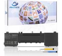 ANTIEE 71Wh C42N1728 Laptop Batterie Compatible avec Zenbook Pro 15 UX550G UX550GD UX550GE UX550GEX UX550GDX UX580G UX580GD UX580GDX UX580GDX UX580GEX Series 0B200-02520100000000 C4 2PHCH 15.4V