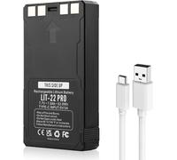 ANTIEE LIT-22 Pro de Rechange pour Batterie au Lithium SPYPOINT LIT-22 Pro Compatible avec Caméra Trail SPYPOINT Flex Series (M, Dark, S-Dark, S, G36, Flex-Plus) câble de Type C Inclus