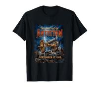 Antietam Historique Battlefield Cannon Artillery Vintage T-Shirt