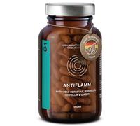 ANTIFLAMM - Naturel avec Boswellia Serrata MSM Gotu Kola Prêle des Champs & Gingembre - Articulations Douloureuses & Mobilité Articulaire - 120 Gélules - Complement Alimentaire
