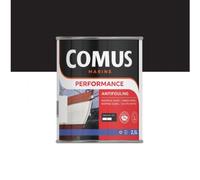 Antifouling à matrice dure - bateaux à vitesse modérée - PERFORMANCE - noir - 2,5L COMUS