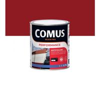 Antifouling à matrice dure - bateaux à vitesse modérée - PERFORMANCE - rouge - 0,75L COMUS