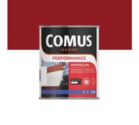 Antifouling à matrice dure - bateaux à vitesse modérée - PERFORMANCE - rouge - 2,5L COMUS