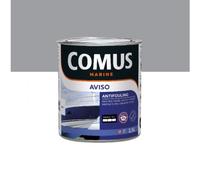 AVISO NB GRIS 2,5 L - Peinture antifouling à matrice dure pour bateaux rapides - COMUS MARINE