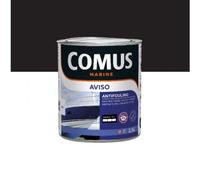 Antifouling à matrice dure pour tous types de bateaux rapides - AVISO - noir - 2,5L COMUS