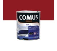 AVISO NB ROUGE 2,5 L - Peinture antifouling à matrice dure pour bateaux rapides - COMUS MARINE