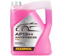 Antigel MANNOL AF13++ 5 Litres Prêt À L'Emploi -40°C Rouge
